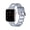 Calm Blue, variant on Silicone Link Looped Silicone Band for Apple Watch 40/41/42mm - Black