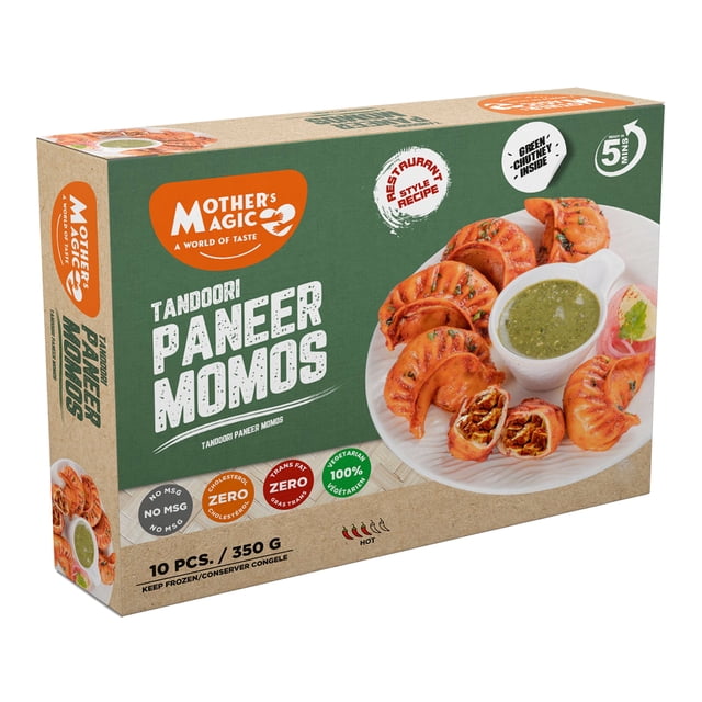 Momos tandoori au paneer Mothers Magic 350 g