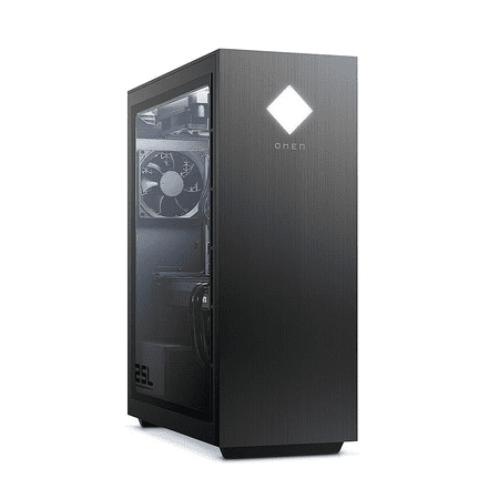HP OMEN Gaming Desktop Intel Core i5-10400F, 16GB Memory, 1TB PCIe SSDNVIDIA GeForce GTX 1660 SUPER, Ethernet, Wi-Fi, Shadow Black, Windows 11 + HDMI Cable