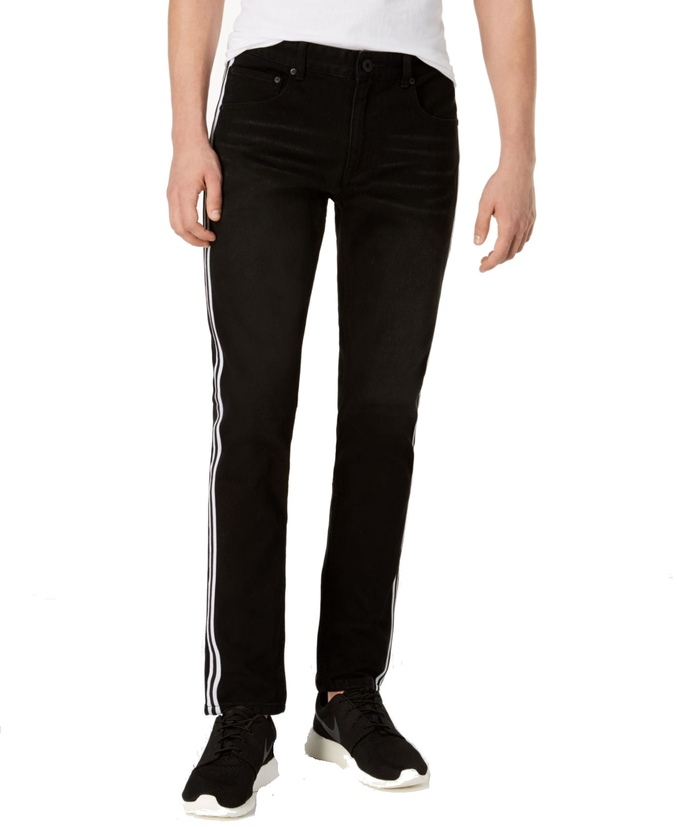 striped skinny jeans mens