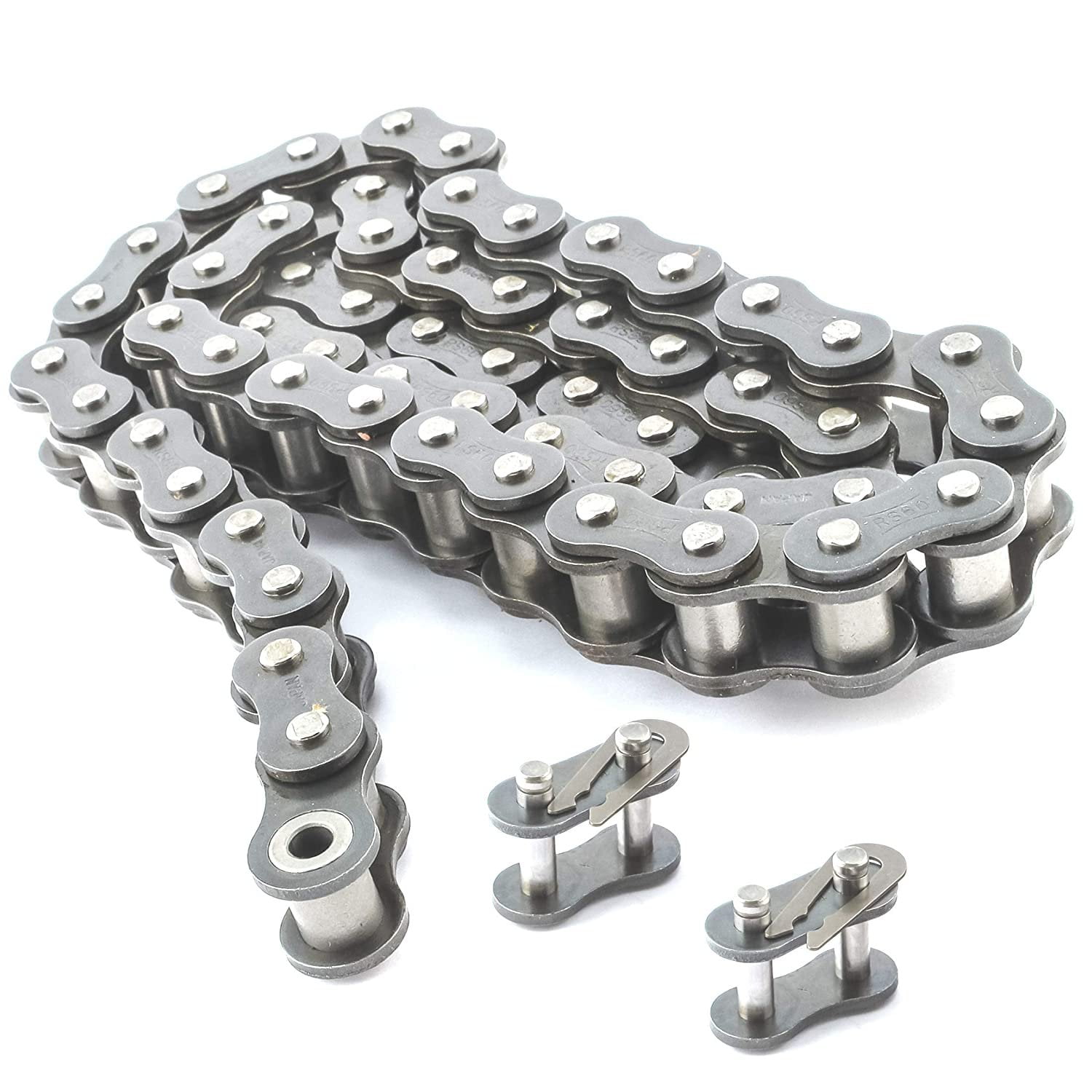#60 Roller Chain x 10 feet PGN 2 Free Connecting Links