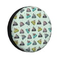 thumbnail image 1 of Fotbe Lighthouse Funda de Llanta de Repuesto con Estampado, Engrosada, Ajuste Universal para Jeep, Remolque, RV, SUV, Camión-17 inch, 1 of 6