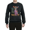 thumbnail image 3 of Dean Russo In My Mind Dog Lover Unisex Crewneck Graphic Sweatshirt, Black, 5X-Large, 3 of 6
