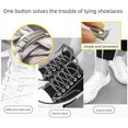 thumbnail image 5 of 6pcs Cordones Hebilla Bloqueo Metal Rápido Magnético Sin cordones Cordones, 5 of 5