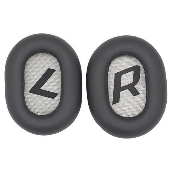 jesticaly Headphone Sponge Cushion Head-mounted Headset Earmuff Leather Cover Parts Ear Pads Replacement for Wireless Dark gray