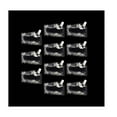 thumbnail image 1 of ziyahi Drinking Flask Bags Drinking Flask Bags with Funnel Portable Reusable Liquor Bags Transparent, 1 of 9
