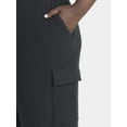 thumbnail image 4 of Avia Women’s and Women's Plus Corded Ribbed Seamed Wide-Leg Pants, Sizes XS-4X, 4 of 5