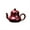 A, variant on Master Handmade Zisha Teaware Gifts Classic Dragon Egg Tea Pot 188 Ball Hole Filter Kettle Chinese Yixing Purple Clay Teapots