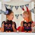 thumbnail image 4 of AuroraX Pumpkin Owls Decorations Candy Buckets Portable Halloween Trick Or Treat Bags with Handle, Gifts for Teen Friend, Home Party Halloween, 4 of 6