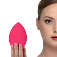 thumbnail image 1 of Esponjas de maquillaje EXTRA GRANDES de 11 cm para rostro y cuerpo (1 pequeña y 1 grande) - Con 2 soportes para esponjas - APLICACIÓN IMPECABLE MÁS RÁPIDA para base/bronceado falso/polvo/mezcla/fijaci, 1 of 2