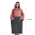 thumbnail image 2 of Quick Dry Bath Towels Pool Changing Robe Quick-Dry Poncho Surfing, 2 of 8
