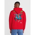 thumbnail image 3 of Marvel Amazing Spider-Man Men's and Big Men's Front Back Graphic Cotton Hoodie, Sizes S-3XL, 3 of 5