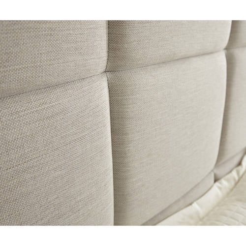 Premier Hope Queen Upholstered Platform Bed, Taupe