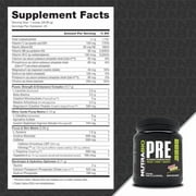 NutraBio PRE Workout Powder - Old Formula- Sustained Energy, Mental Focus, Endurance - Beta Alanine, Creatine, Caffeine, Electrolytes - 20 Servings - Cherry Limeade