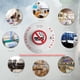 thumbnail image 2 of Alarma Incendio Humo Detectores Baterías para Y Rojo, 2 of 9