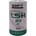 thumbnail image 2 of 10Pcs LSH20 Battery for Saft LSH20 3.6V Battery for Saft LSH20 Size d 3.6V Lithium Battery, 13000mAh, 2 of 8