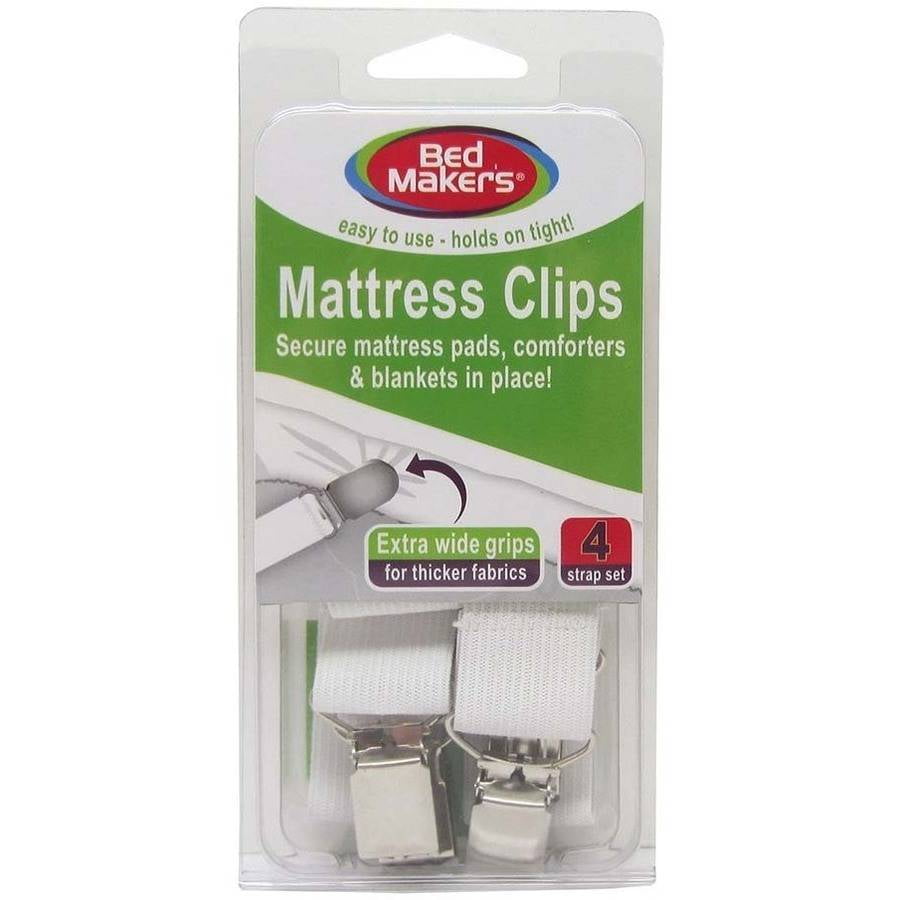Bed Makers Mattress Clips, 4 Count