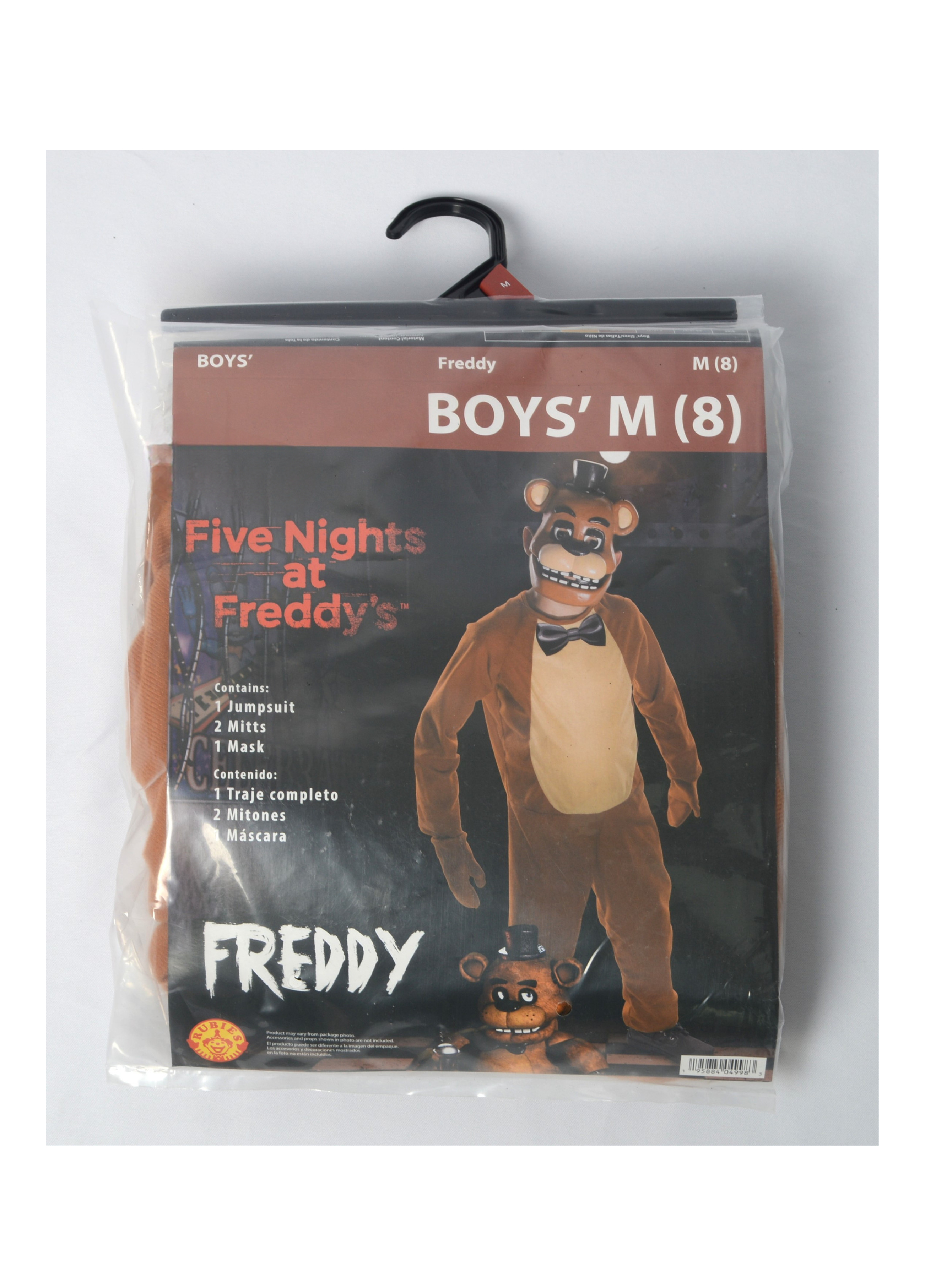 Five Nights At Freddy's Freddy Boy's Halloween Fancy-Dress Costume For  Child, M 