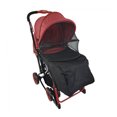 thumbnail image 2 of Carriola Reversible Trendy Kids  RZ0746 con charola y mosquitero y reversible Rojo, 2 of 3
