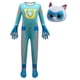 thumbnail image 2 of Kids Super Kitties Party Fancy Dress Halloween Cosplay Costume Cat Jumpsuit Mask Outfits, 2 of 3