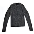thumbnail image 6 of Hilary Radley Women's Slip Dress Sweater Set Mock Neck Long Sleeve Black Combo, 6 of 6