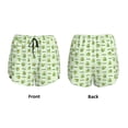 thumbnail image 3 of Daiia Green Avocado Pattern Women's 2 in 1 Running Shorts - Lightweight Athletic Workout Gym Yoga Shorts Liner with Phone Pockets-XX-Large, 3 of 7