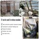 thumbnail image 2 of Waterproof Clear PE Tarpaulin Heavy Duty Cover with Grommets for Outdoor Use, 2 of 5