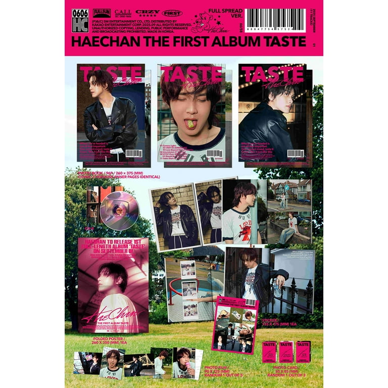 HAECHAN - [TASTE] 1st Album FULL SPREAD C Version - Walmart.com