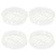 thumbnail image 1 of Uxcell Paquete de 4 Respiraderos de Soffit Redondos, 50mm/2 Pulgadas Cubierta de Respiraderos de Aire Plásticos para Baño Hogar/ Oficina/Cocina/Armario/Guardarropa [Blanco], 1 of 6