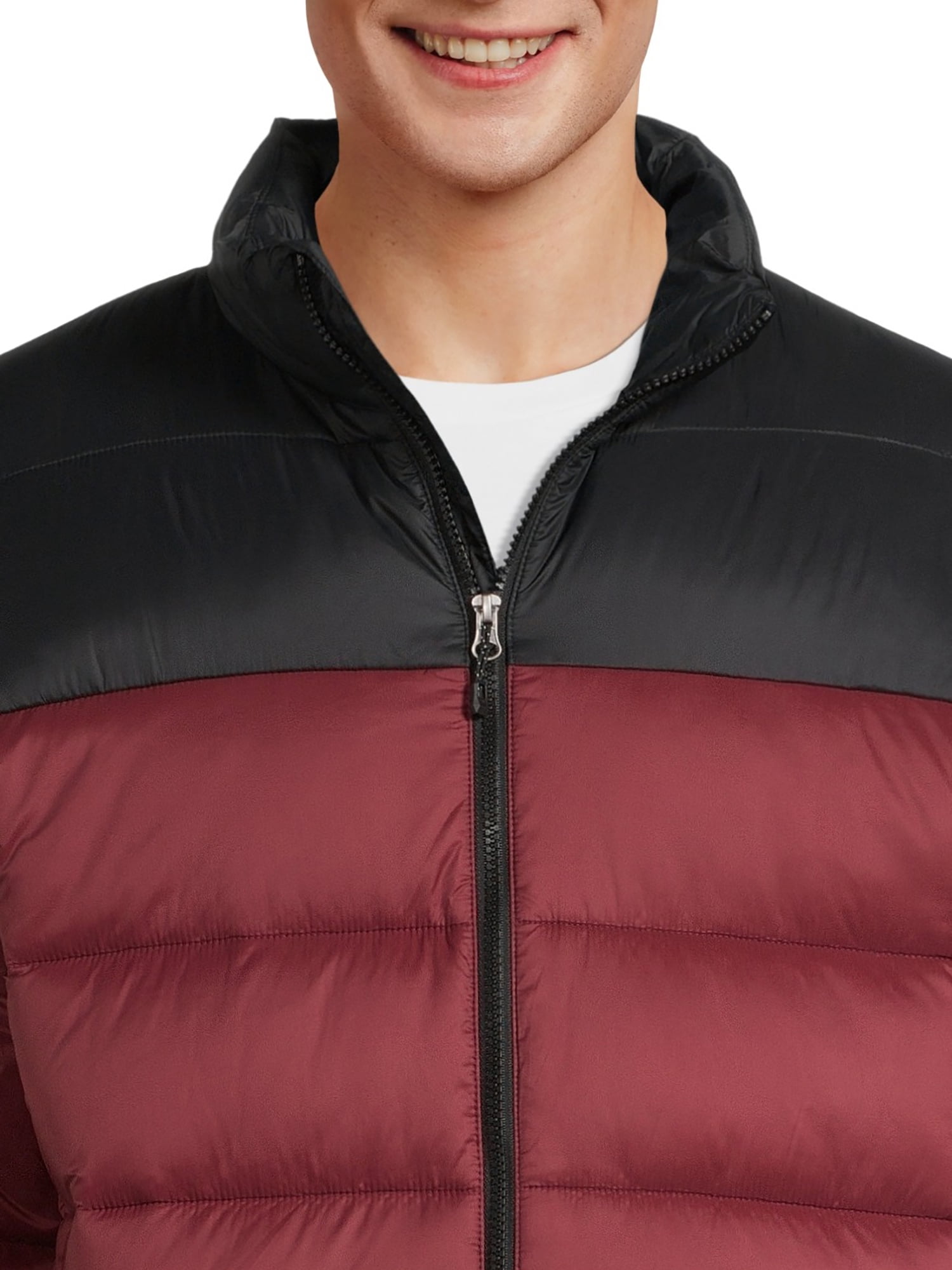 Swiss Tech Men's and Big Men's Packable Puffer Jacket, Sizes S-3XL