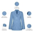 thumbnail image 3 of Panda Uniform lab coat women and white lab coat | lab coats women and scrub coats for women, 3 of 8