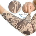 thumbnail image 3 of Running UV Protection Basketball Outdoor Sport Flower Arm Sleeves Tattoo Arm Sleeves Arm Cover Sun Protection 8, 3 of 5