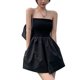 thumbnail image 3 of Vestidos sin tirantes con parte superior de tubo,Vestido corto de verano para mujer Vestidos cortos sin tirantes Vestido corto con parte superior de tubo Los mejores materiales, 3 of 8
