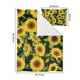 thumbnail image 5 of Sunflower Duvet Cover and Pillowcase Set for Single Bedding, Bedroom Accessories for Kids Teens, 5 of 5