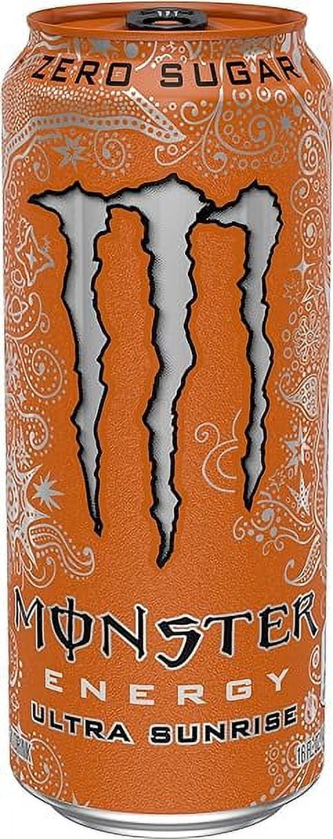 Monster Ultra Sunrise  and Ultra Violet Variety Pack, 16 fl oz Cans- 6Pack