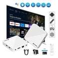 thumbnail image 1 of Sjrohe Tv Box Streaming Tv 4+32gb 4k Negro Control Remoto Bluetooth Full Hd Android Tv Android 14.0 Tv Stick Wifi 6 Con Google Assistant Cable Hdmi 2.1, 1 of 6