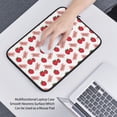 thumbnail image 6 of Bingfone Strawberry Laptop Sleeve Case 13 inch , 360° Protective Computer Carrying Bag, 6 of 8
