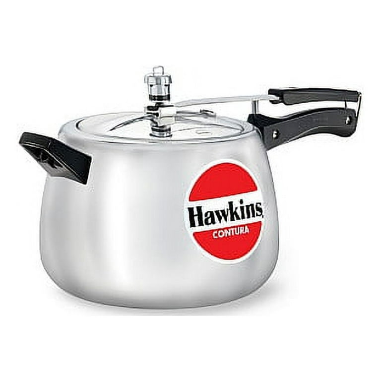Hawkins CMY50 Contura Pressure Cooker, 5 L, Mustard Yellow