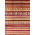 thumbnail image 1 of Ahgly Company Indoor Rectangle Mid-Century Modern Orange Southwestern Area Rugs, 8' x 12', 1 of 6