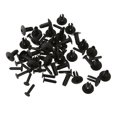 thumbnail image 1 of 30pcs Parachoques Y Guardabarros Clips Tipo Empuje - Remaches De Plástico De Nylon Abrazadera - la adaptaciónción A BMW E30 E36 E46 E39 Cuerpo B32 Yotijar Empuje tipo clips, 1 of 6