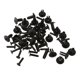 thumbnail image 1 of 30 Unids Parachoques Vista Escudo Conducto De Admisión Tipo De Empuje Recortar Juego De Clips De Reemplazo Para BMW E30 E36 E46 E39 E38 Z1 Paquete De B32 Macarena Empuje tipo clips, 1 of 6