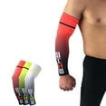 thumbnail image 2 of FACTORY PRICE!1 Pair Arm Sleeve Adult Children Polyester Moisture Wicking Breathable Cooling Sunshade Hand Elbow Protection Cover Outdoor Summer Cycling Sportswear Accessories, 2 of 5