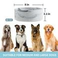 thumbnail image 2 of Addogyy Cuenco Para Perros De Cerámica Para Razas Medianas Y Grandes, Alimentador De Agua Para Alimentos Para Perros, Plato De 8 Pulgadas, Antideslizante, Moderno, Lindo, Extra Grande, De Porcelana, P, 2 of 5