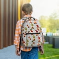 thumbnail image 6 of Disketp Cute Autumn Gnomes Backpack - Comfortable Daypack with The right laptop for you Spacious Main Compartment & other poket - {designName} print, 6 of 6