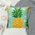 thumbnail image 2 of COMIO  Cute Pineapples Throw Pillow Cover Decorative Square Pillowcase Throw Cushion Case for Bedroom, Living Room, Sofa, Couch and Bed, 2 of 5
