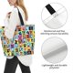 thumbnail image 3 of Easygdp Cute Dogs Collage Bolsas Tote para Mujer, Bolsos de Hombro para Viaje, Bolsos de Mano de Gran Capacidad para Compras y Trabajo, 3 of 8