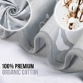thumbnail image 5 of Mama Cheetah Preemie Swaddle Blanket, Organic Cotton Swaddle Wrap Sleep Sack, Up to 7 Pounds, 5 of 8
