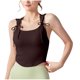 thumbnail image 2 of mfyjkho Camisetas Sin Mangas Para Mujer, Camisetas Sin Mangas De Cuello Redondo Para Mujer, Cómodas, Lisas, Informales, Regulares Tops Bohemios Para Mujer L, 2 of 7