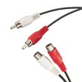thumbnail image 1 of Cable de extensión AV TENINYU 2RCA macho a hembra de 1,8 m, 1 of 6