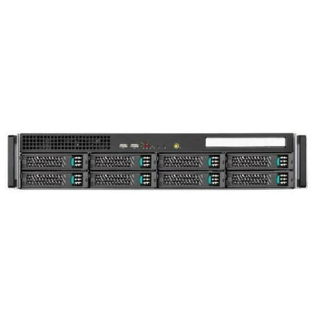 Silverstone Tek 2U 8-Bay 3.5-Inch Hot-Swap Rackmount Storage Server Chassis Cases RM208